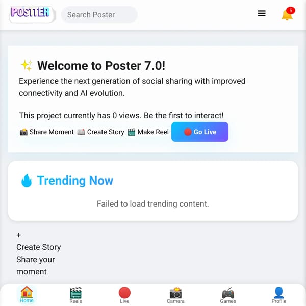 Poster - Connect with Friends