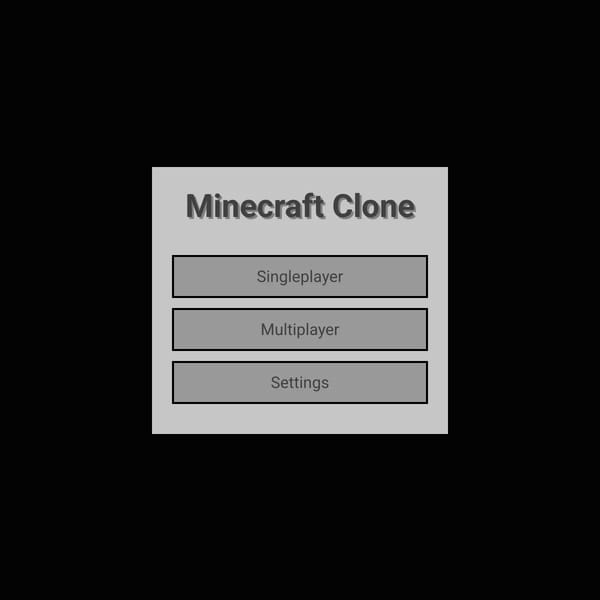 Minecraft Clone
