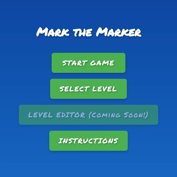 Mark the Marker Dash