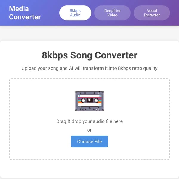 8kbps Song Converter
