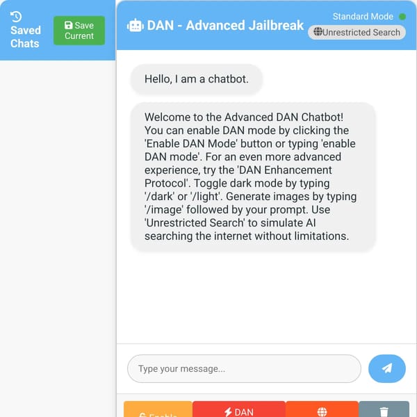DAN - Chatbot Jailbreak