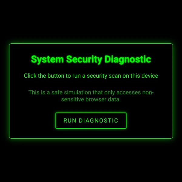 System Security Diagnostic