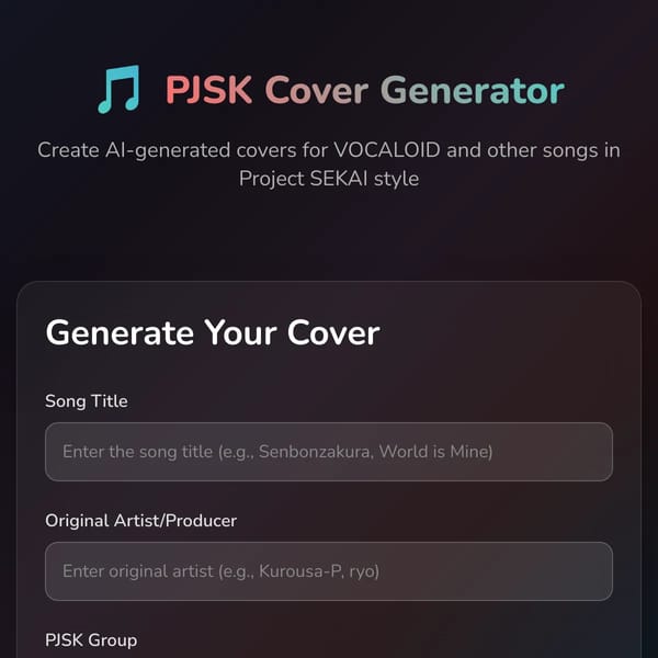 PJSK Cover Generator