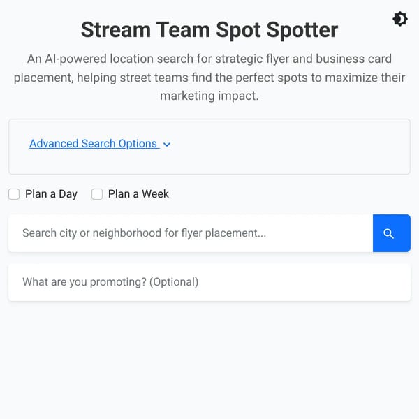 CardSpots - Find Perfect Flyer Locations