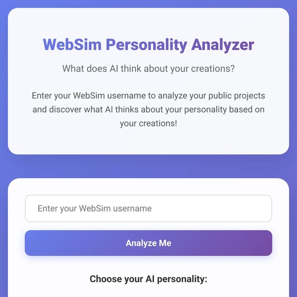 Websim Analzyer
