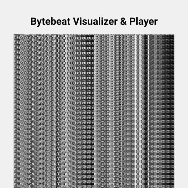 Bytebeat Visualizer & Player