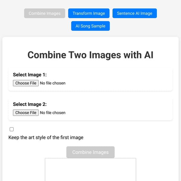 Combine Two Images