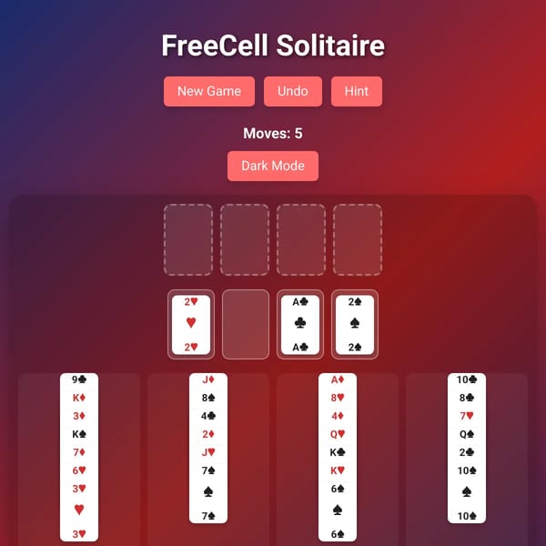FreeCell Solitaire