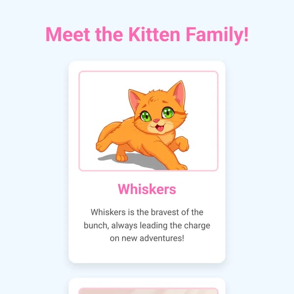 Meet the Kitten Family!