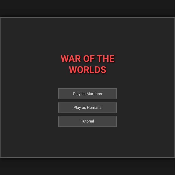 War of the Worlds - Strategy