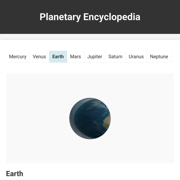 Planetary Encyclopedia