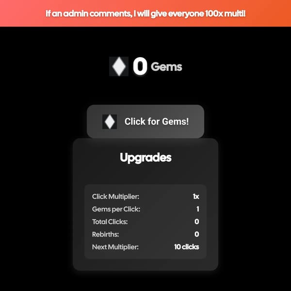 Gem Clicker