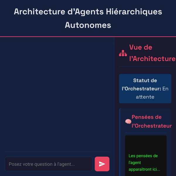 Interface d'Agent IA - Framework MCP