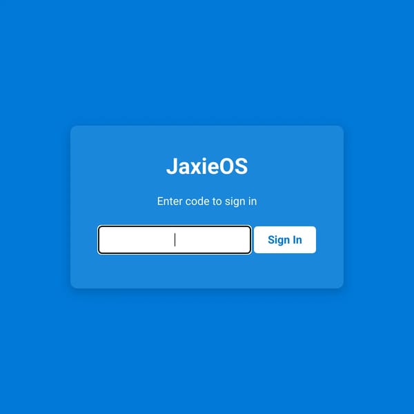 JaxieOS