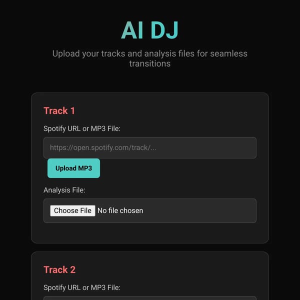 AI DJ - Automated Music Transitions