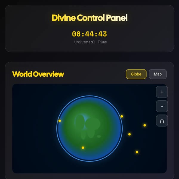 Divine Control Panel