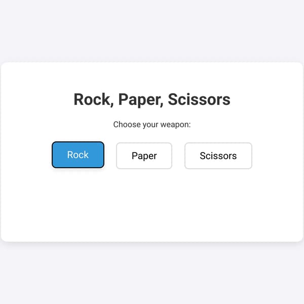 Rock, Paper, Scissors
