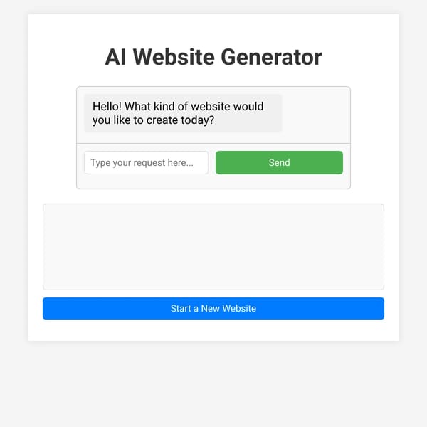 Website generator
