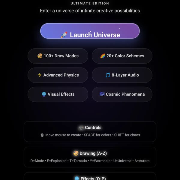 Particle Symphony - Create Your Musical Universe
