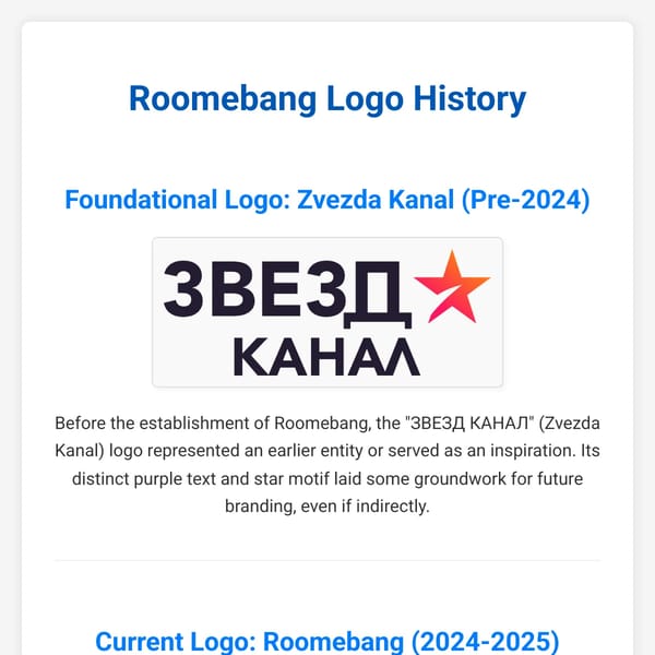 Roomebang Logo History
