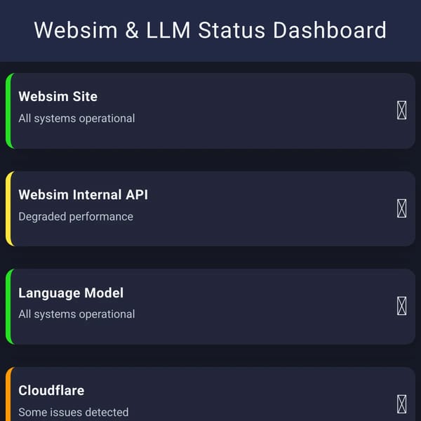 Status Dashboard