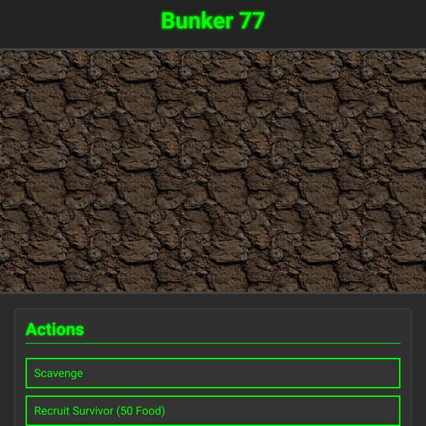 Bunker Survival