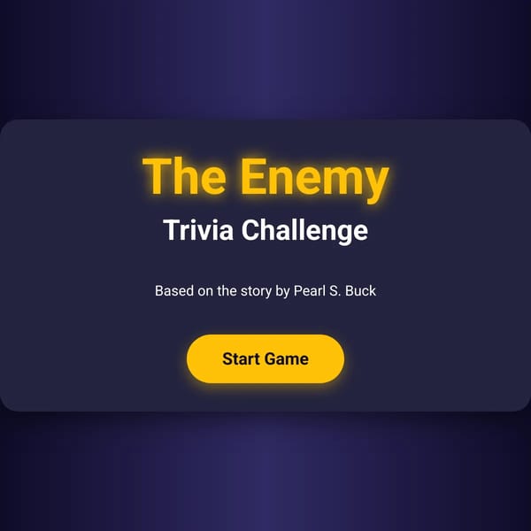 The Enemy Trivia Challenge