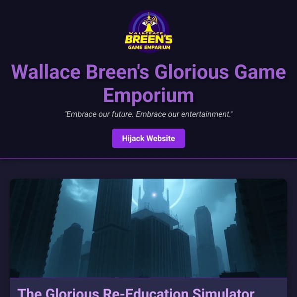 Wallace Breen's Glorious Game Emporium