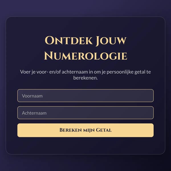 Numerologie