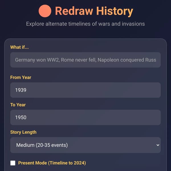 Absurd Alternative History 