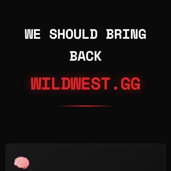 Bring Back WildWest.gg