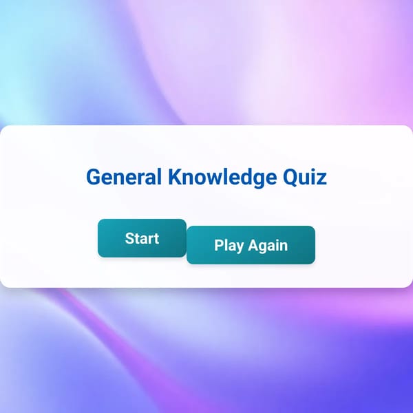 Quiz Game