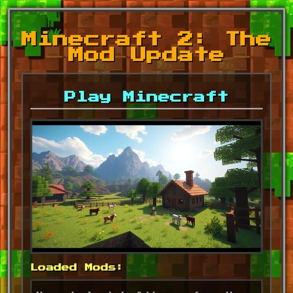 Minecraft 2: The Mod Update