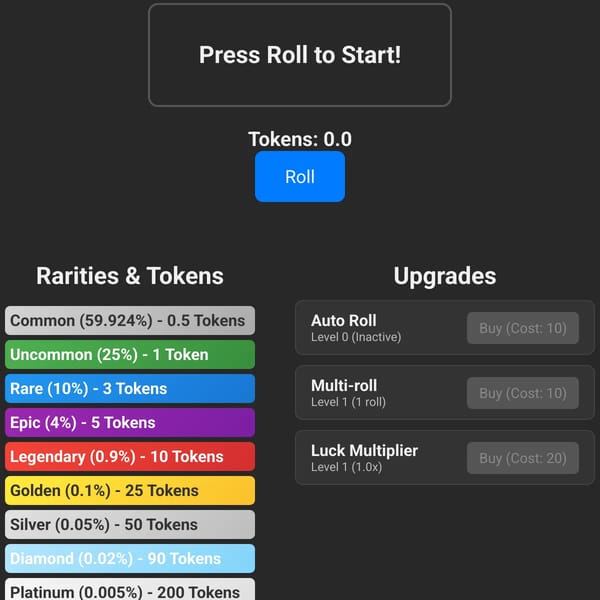 Rarity Roller