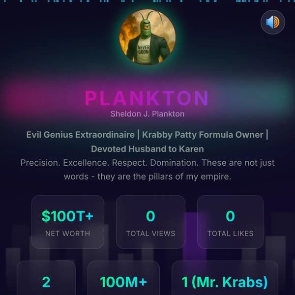 Profile - WebSim