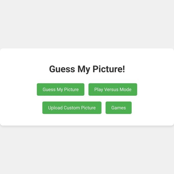 Guess My Picture Game