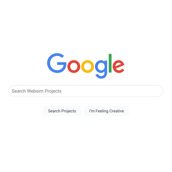 Websim Google