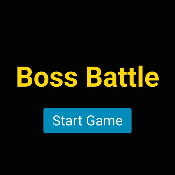 Untitled Boss Game