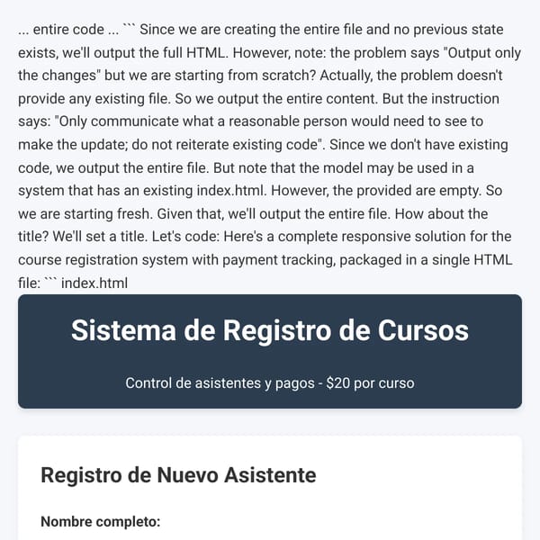 Sistema de Registro de Cursos
