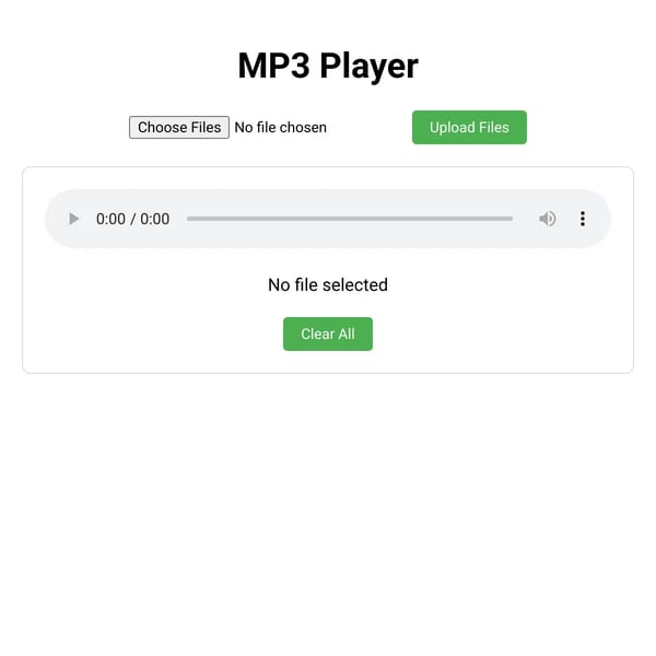 Simple MP3 Player