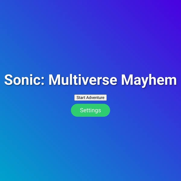 Sonic: Universe Mayhem (Demo)