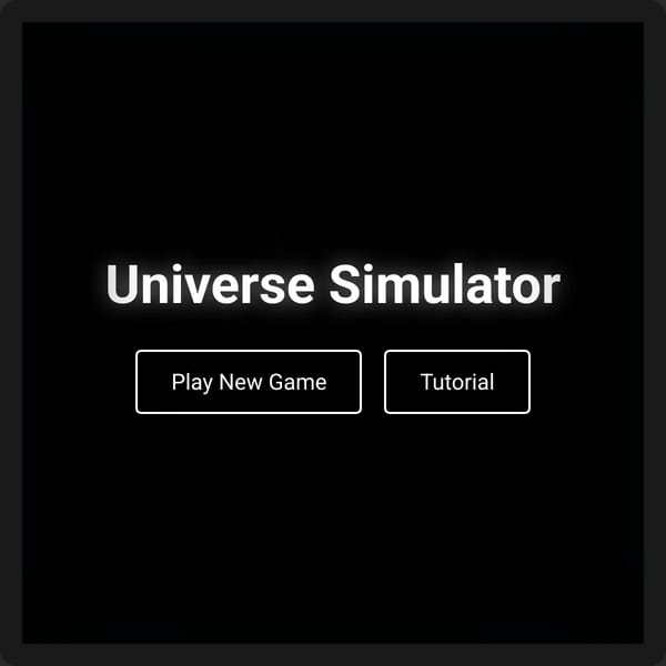 Universe Simulator