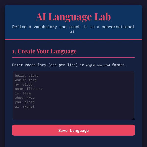 AI Language Lab