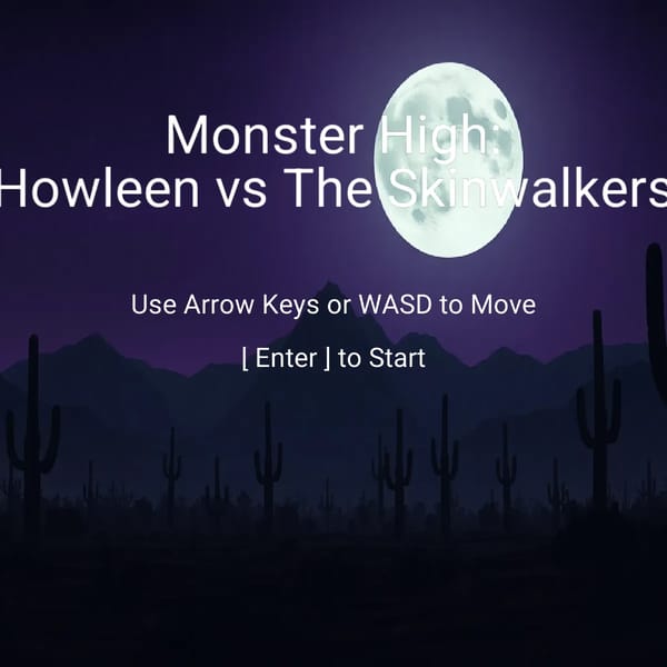 Monster High: Howleen vs The Skinwalkers