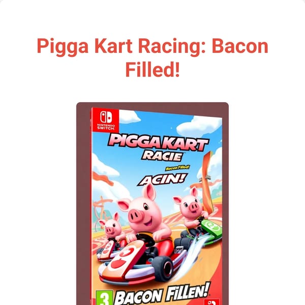 Pigga Kart Racing: Bacon Filled!