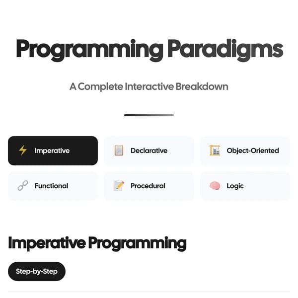 Programming Paradigms Complete Breakdown