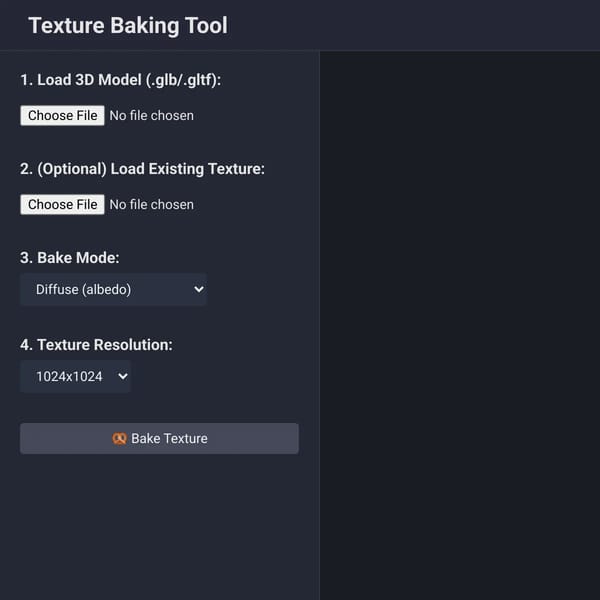 Texture Baking Tool