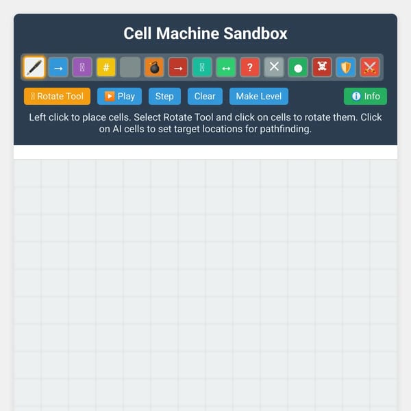 Cell Machine Sandbox
