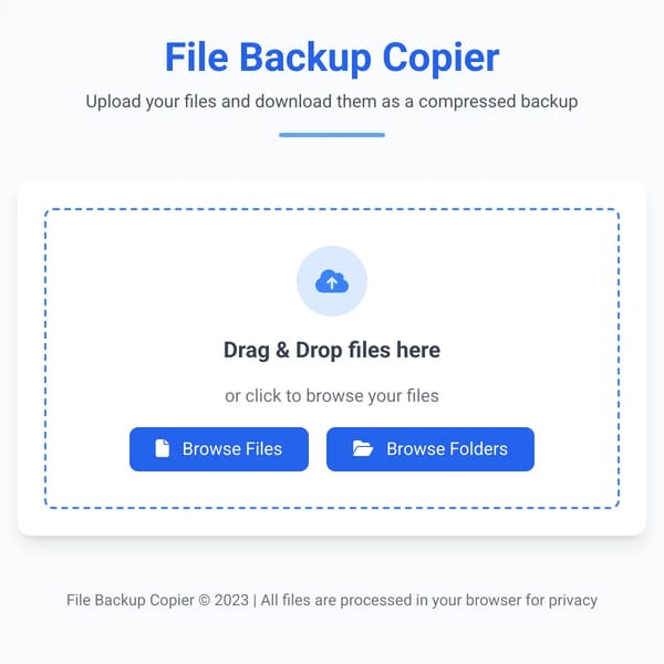 File Backup Copier