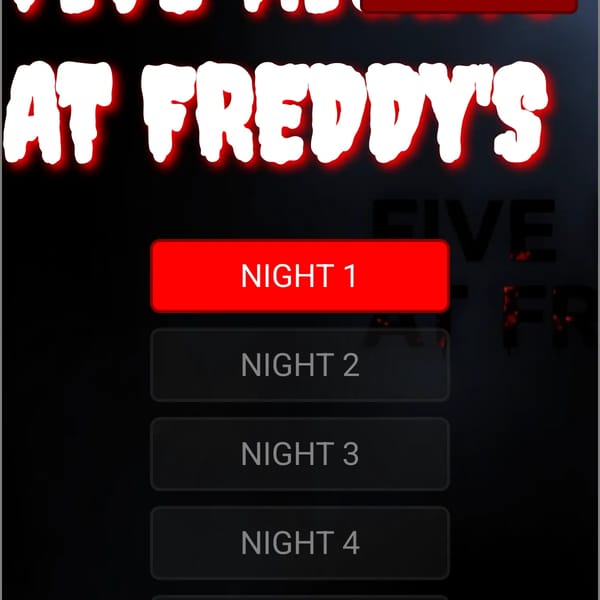 Five Nights at Freddy's or FNAF (For Short)